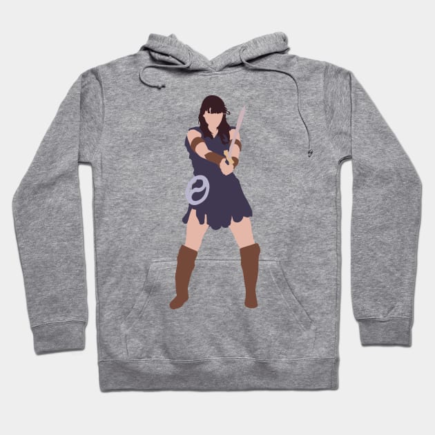 Xena Warrior Princess Hoodie by FutureSpaceDesigns